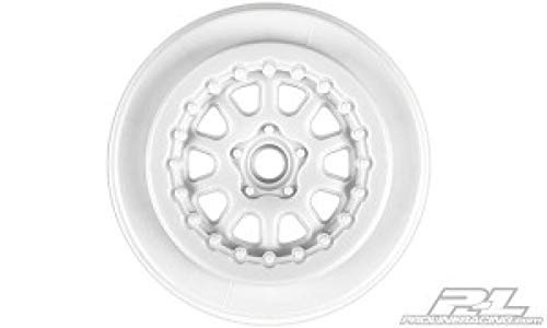 Pro-Line 272604 Renegade 2.2/3.0 White Short Course Wheels, Front: SC10 2wd