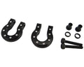 Hot Racing ACC808MR01 Black Aluminum Monster D-Ring Shackles TRX-4 SCX10