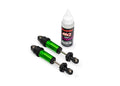Traxxas 10961-GRN Green Aluminum GT-Maxx Front Shocks (2)