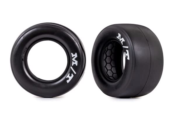 Traxxas 9471R Mickey Thompson ET Drag Slicks Rear Tires Sticky (2) Drag Slash