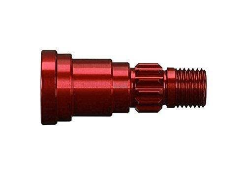 Traxxas 7768R Red Aluminum Stub Axle (1) (Use only with #7750X): X-Maxx