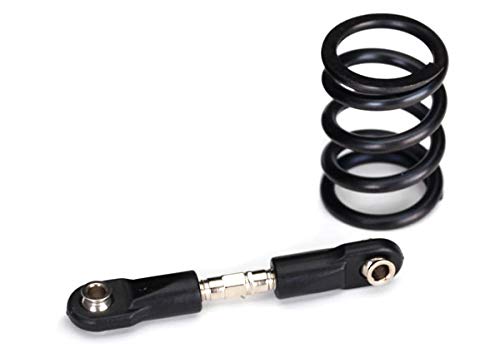 Traxxas 7746X Steering Link, Steel/ Servo Saver Spring, HD: For #2085X Servo