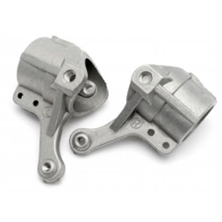 HOT BODIES C8081 L & R STEERING ARM KNUCKLES LIGHTNING
