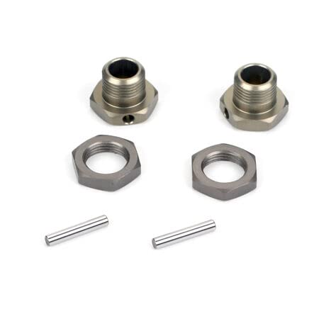 Losi LOSA3530 Hard Anodized Wheel Hexes(2): 8ight & 2.0 8ight-T 8ight-E