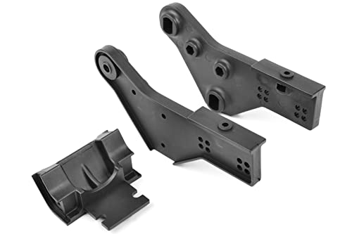 Corally 00180-296 Wheelie Bar Mount - Left-Right - Composite - 1 set: Dementor