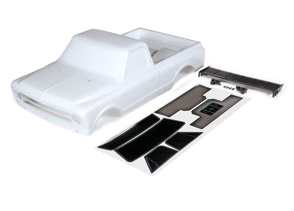 Traxxas 9411T Body, Chevrolet C10 White (Inc. Wing & Decals): Requires 9415