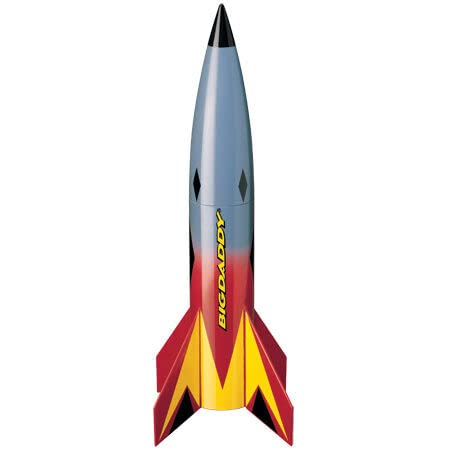 Estes 2162 Big Daddy E Model Rocket Kit, Skill Level 2