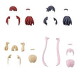 Bandai 9028642 Option Hair Style Parts 4 Type Vol 1, (Box/4), "30 Minute