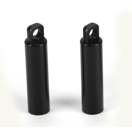 Losi LOSA5037 Black Aluminum Rear Shock Body/Bodies (2): XXX-SCT