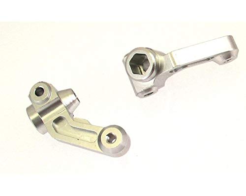 Hot Racing GTT2108 Silver Aluminum. Steering Arms Gt2
