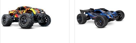 Traxxas 7876 XRT Race Black Wheels Sledgehammer Tires Glued (2) X-Maxx