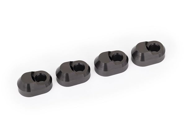 Traxxas 7743-GRAY Suspension Pin Retainer Aluminum, Gray (4)