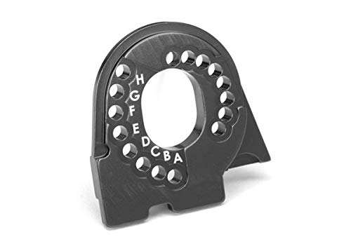 Traxxas 8290A Motor Mount Plate, 6061-T6 Aluminum (Charcoal-Anodized): TRX-4