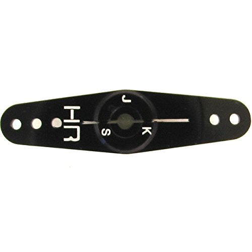 Hot Racing SH223LJ01 Jr Air D Lock Servo D Arms Black