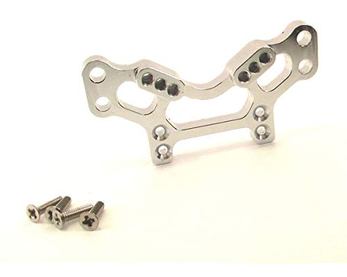 Hot Racing AER3008 Silver Alum. Rear Shock Tower 18r