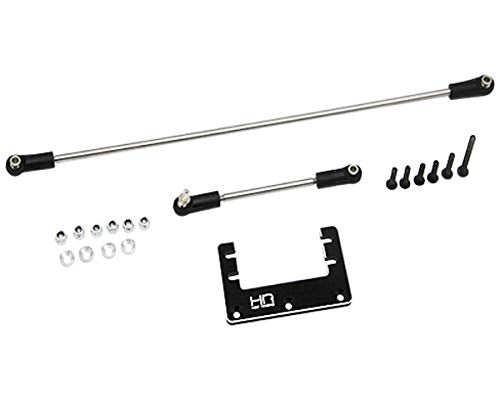 Hot Racing KMF24M01 Alum Steering Servo Mount & SS Rods Kyosho Fo-xx Mad Force