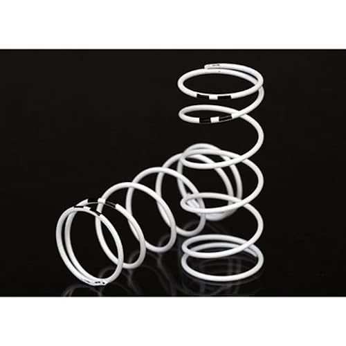 Traxxas 7444 Spring, Shock,White,GTR Long ,.767 Blk:6807L,6804R