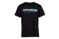 Traxxas 1373-S Black T-Shirt Sliced Logo, Small