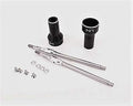 Hot Racing WK56L01 Black Aluminum Rear Axle Lock-out Kit