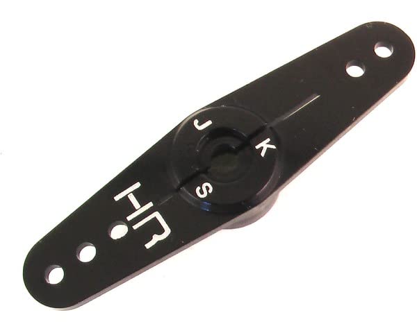 Hot Racing SH223LJ01 Jr Air D Lock Servo D Arms Black