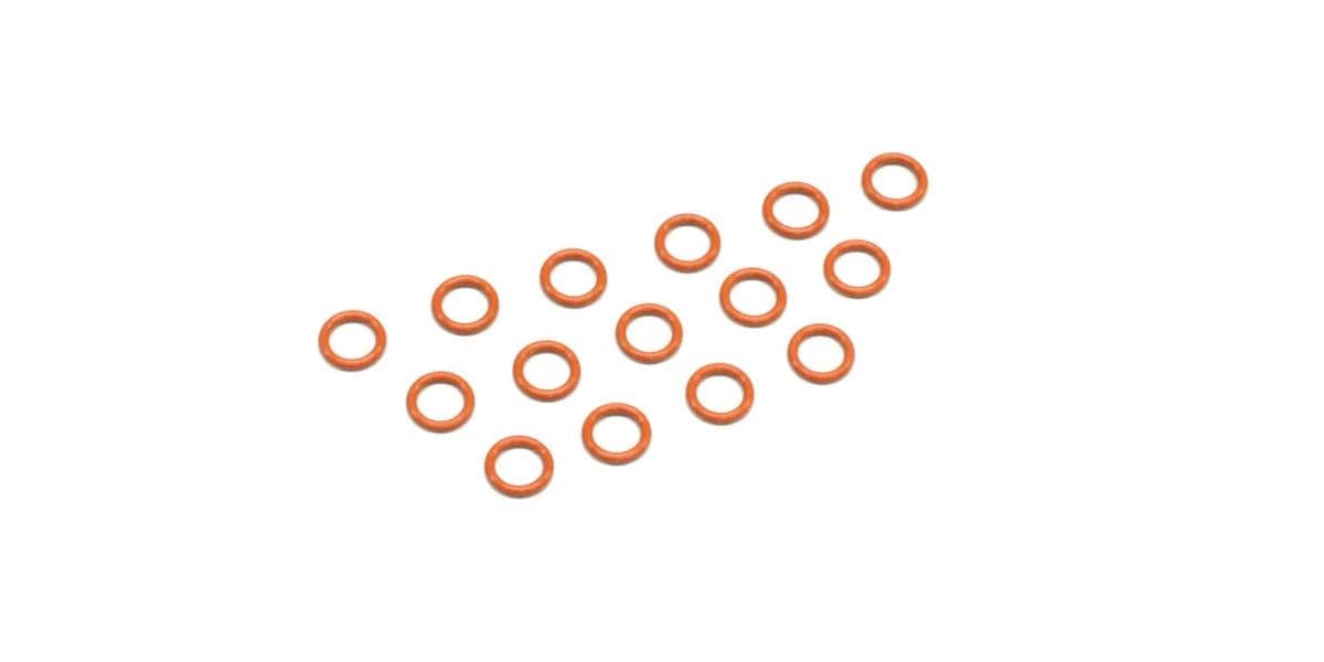 Kyosho ORG045S Silicone O-Ring, (P4.5/O/Slim) 15pcs