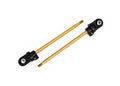 Traxxas 7763T TiNi-coated Steel GTX Shock Shafts(2) + Rod Ends: 1/5 X-Maxx