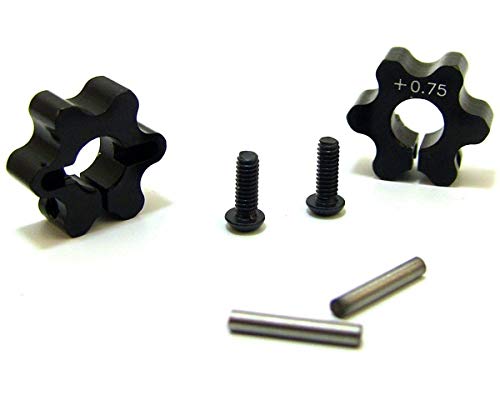 Hot Racing LTT10A01 Aluminum Wheels Hex Hub (2) Tlr22 (.75)