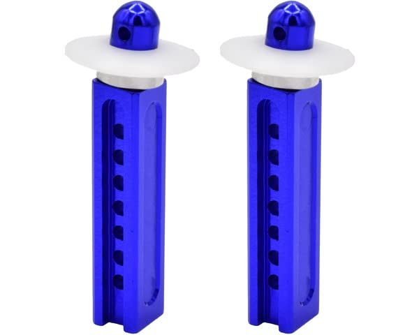 Hot Racing RVO2906 Blue Aluminum Front Body Mount
