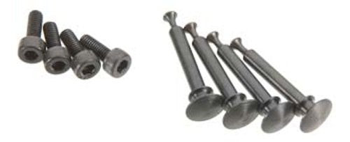 Team Associated 91069 Steel Shock Mount Pins (4) & Screws