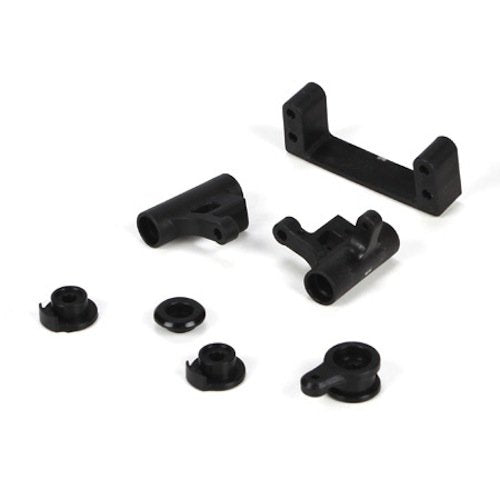Losi LOSB1903 Servo Saver & Bellcrank/Bell Crank Set: 1/14 Mini-8ight Buggy