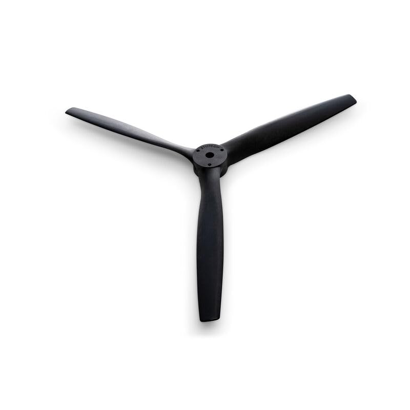 E-Flite EFLP10073B 3-Blade Propeller 10x7 CW (Fits-Red Adapter)