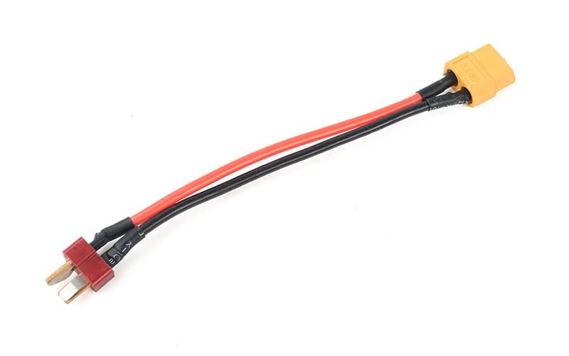 RC4WD ZE0144 "T" Style Male to XT60 Female Connector Adapter
