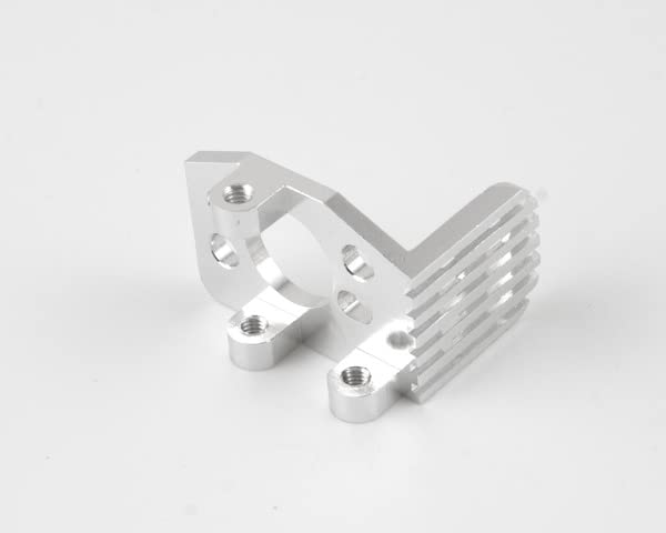 Hot Racing AET1808 Silver Alum. Heat Sink Motor Mount