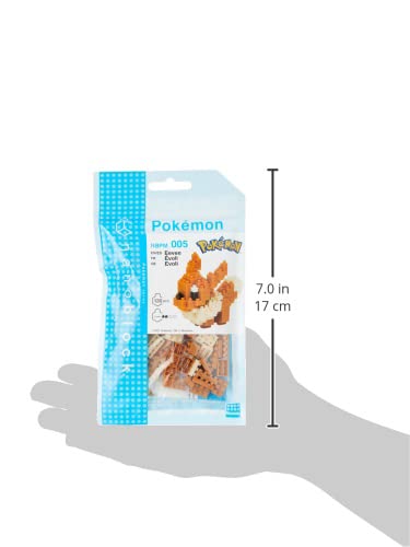 Nanoblock 14623 Eevee "Pok�mon", Nanoblock Pok�mon Series (Box/12)