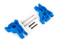 Traxxas 9050X Carriers, Stub Axle, Rear, Extreme Heavy Duty, Blue (Left & Right)