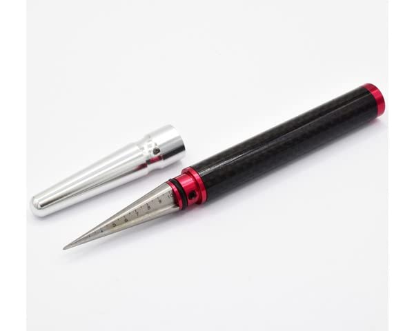 Hot Racing SD716G02 10mm Red Body Reamer With Carbon Fiber Handle