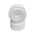 DE Racing PS4AW White Speedline Plus SC Wheels for the Associated SC5M or SC10, +3mm (4pcs)