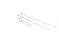 Rage R/C RGRA1341 Pushrod Set; Bf 109