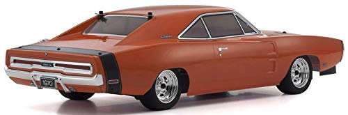 Kyosho 34417T1 1/10 EP 4WD Fazer Mk2 RTR 1970 Dodge Charger, Hemi Orange