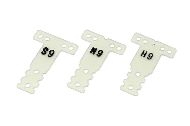 Kyosho MZW438 Mini-Z FRP Rear Suspension Plate Set (0.6 / MR03RM / HM)