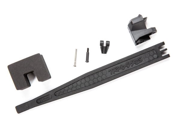 Traxxas 8326 Battery Hold-Down/ Battery Clip/ Post/ Foam Spacer/ Screw Pin