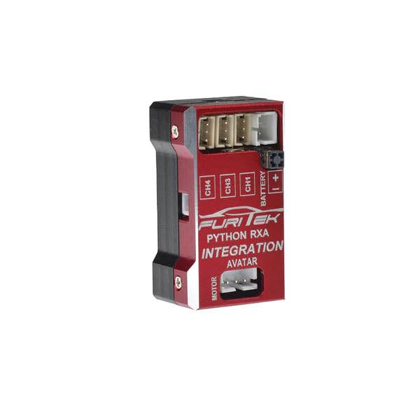 Furitek 2517 Python RXA Brushless ESC with Avatar 4WS Transmitter Integration