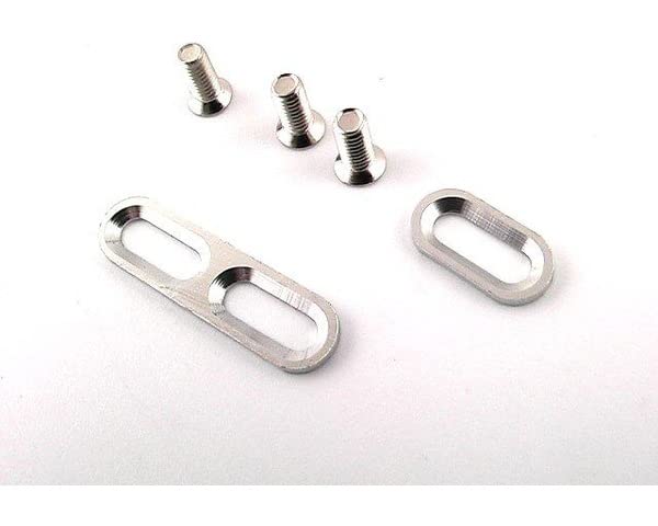 Hot Racing AET188908 Silver Aluminum Motor Mount Oval Washer