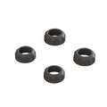 Arrma ARA330828 Shock Cap (4): 4X4 - Black