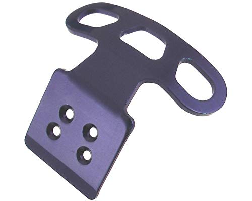 Hot Racing MCT0306 Aluminum Wide Front Bumper (Blue) - Losi 1/36 Micro-t