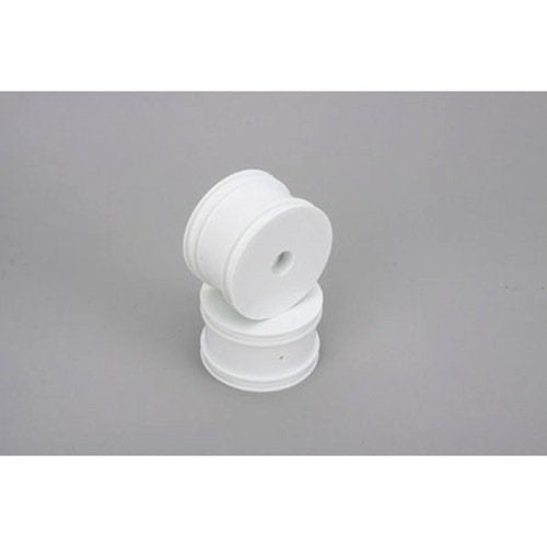 ECX ECX3807 White Rear Dish Wheels Set(2): 1/10 Boost Buggy