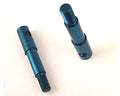 Hot Racing JT21A06 Blue Aluminum Front Axles (2)