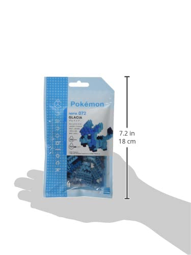 Nanoblock 22005 Glaceon "Pokemon", Nanoblock Pokemon Series
