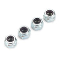 Du-Bro Nylon Insert Lock Nut, 4-Pack, Zinc Plated, Aircraft Quality, Pre-Assembled Nuts for Secure Fastening and Easy Installation