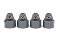 Traxxas 8964-GRAY Shock Cap Aluminum GT-Maxx, Gray